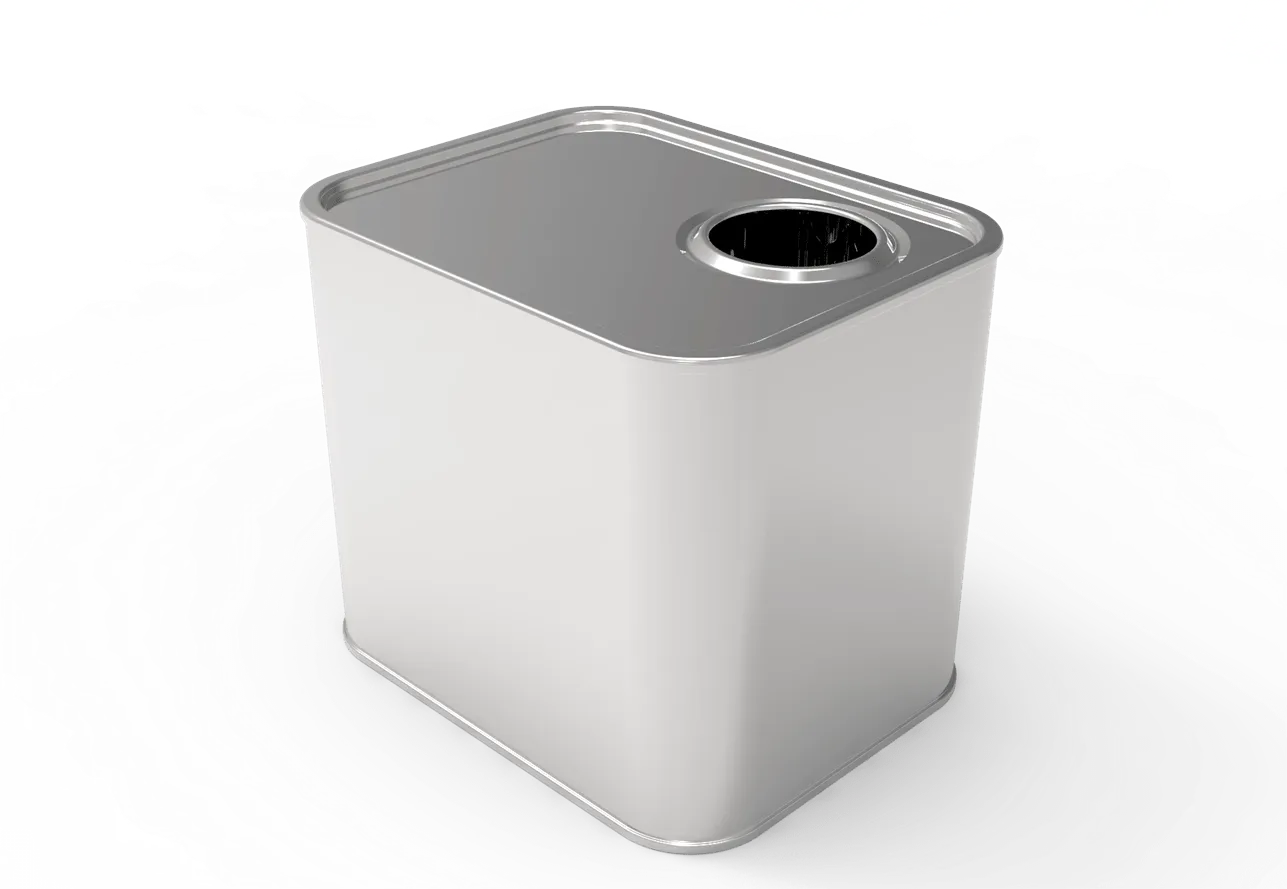 2 lt Süt Ürünleri Tenekesi